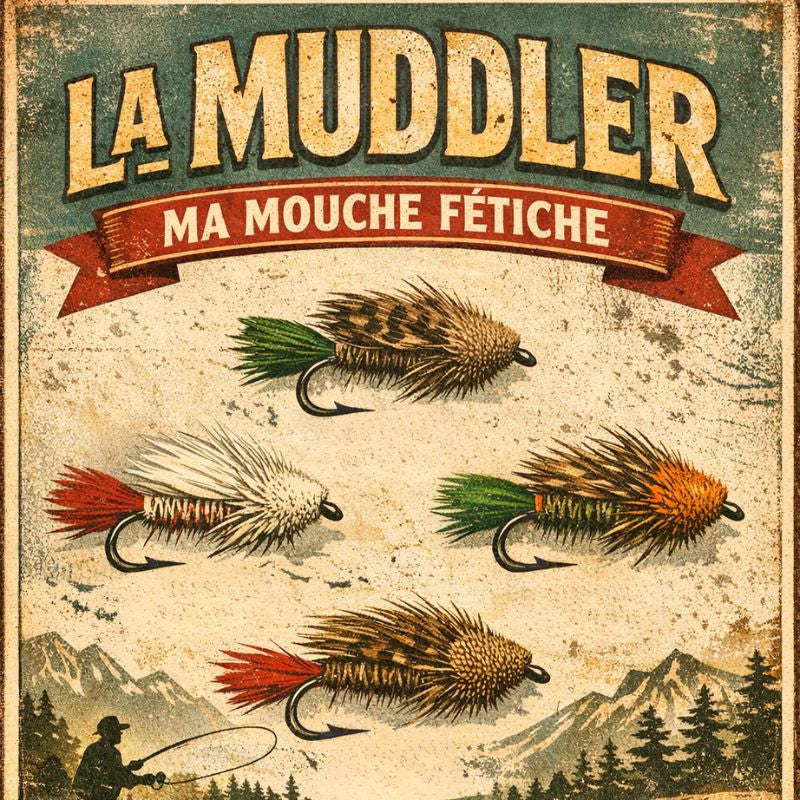 🪶 La Muddler – Ma mouche fétiche, mon arme de poche