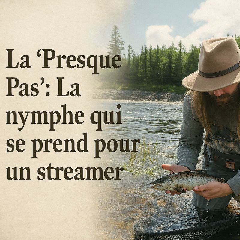 La “Presque Pas” — La nymphe qui se prend pour un streamer